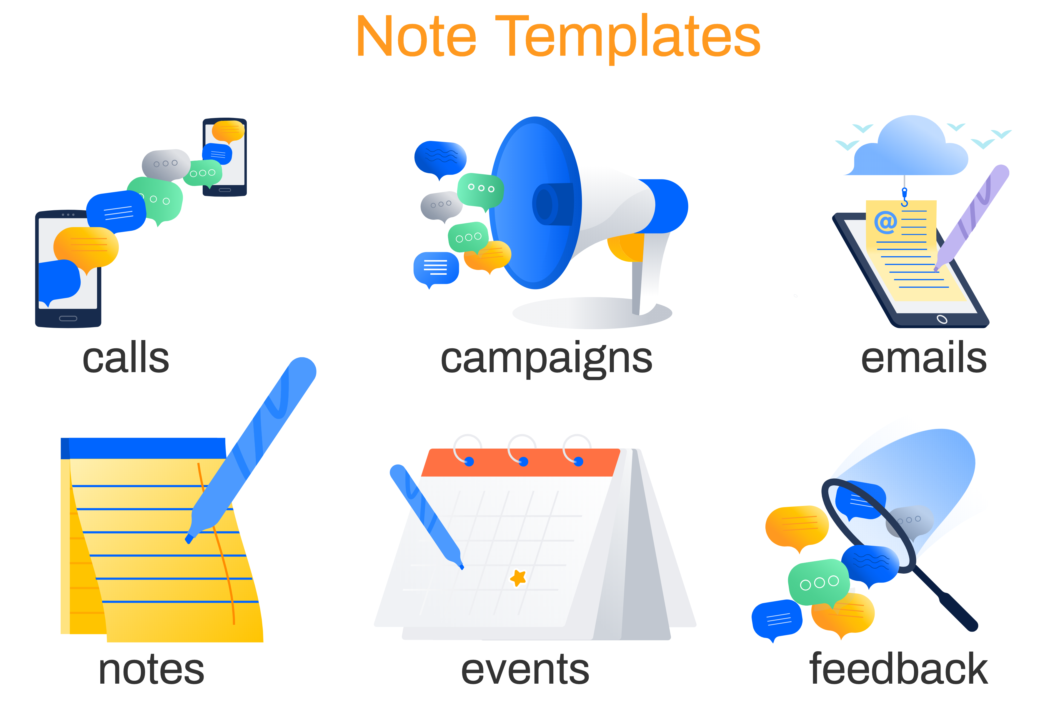 Notes templates